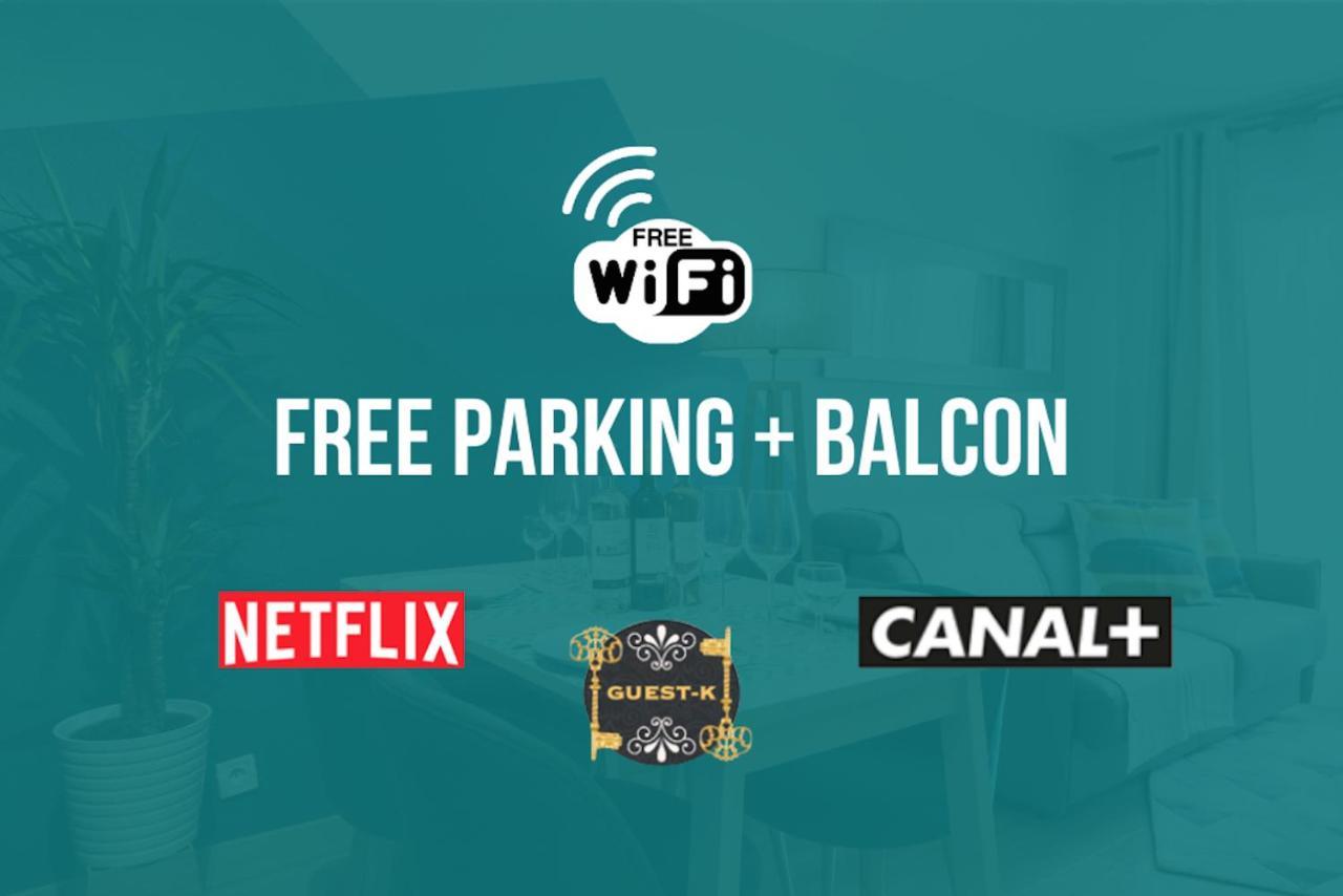 דירות גרנובל Guest-K Peretto Netfix-Balcon-Free Parking מראה חיצוני תמונה
